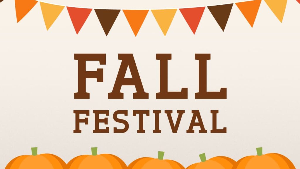 Fall Festival Saturday, Oct. 21 after the 4 pm Mass