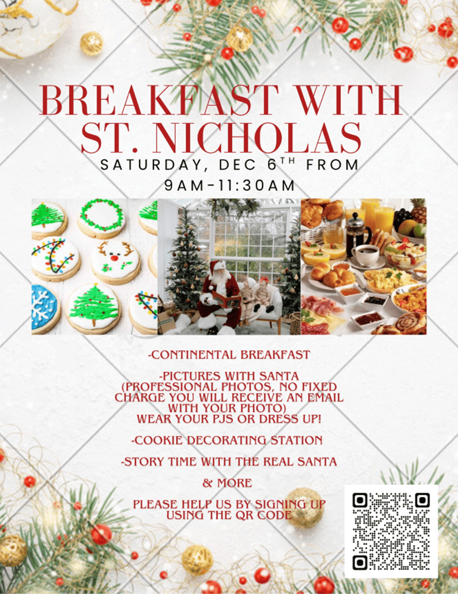 Breakfast with St. Nicholas